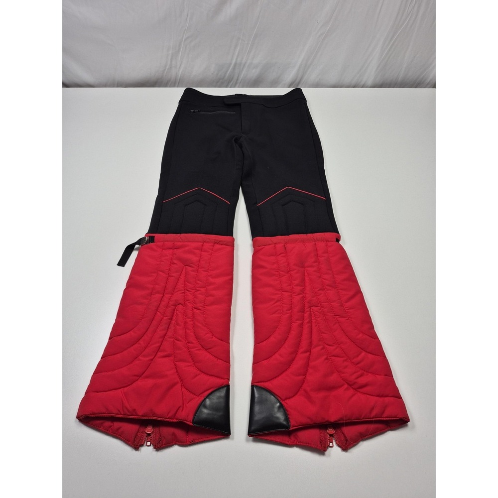 Profile Snow Pants Mens 34 Red Black Insulated Padded Vintage Hong Kong